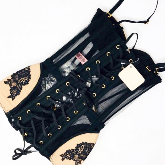 AGENT PROVOCATEUR Demelza Corset BNWT SZ 1 32A 32B - Picture 4 of 8